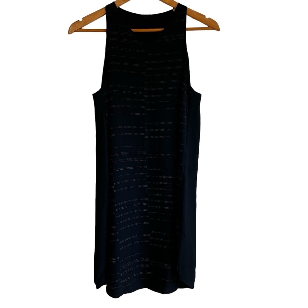 ALC sleeveless beaded round hem black mini dress size 8 excellent condition - Picture 7 of 15